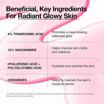 Anua Anua Niacinamide 10% + TXA 4% Serum – Korean Skincare Dark Spot Treatment with Hyaluronic Acid & Tranexamic Acid, Lightweight Hydrating Facial Serum for Bright, Even-Toned Glass Skin, 1.01 fl oz (30 mL)