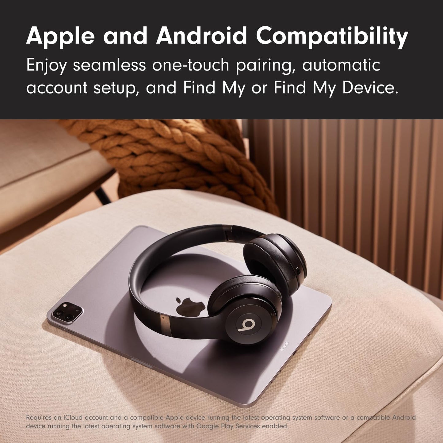 Beats Beats Solo 4 Bluetooth Headphones – Ultra-Lightweight On-Ear Design with Powerful Sound & Long Battery Life
