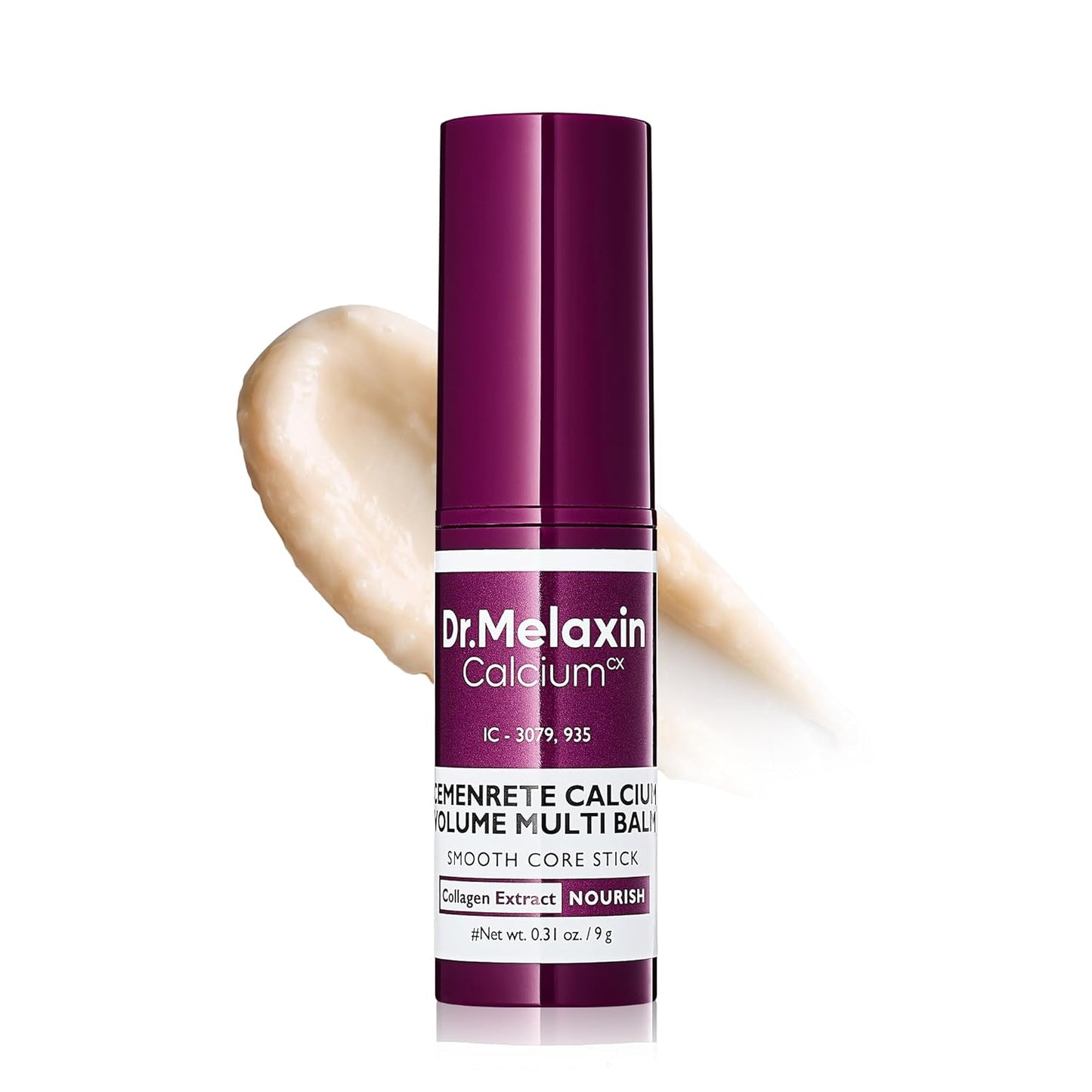 Dr.Melaxin Dr.Melaxin Collagen Multi Balm Stick – Korean Skincare Wrinkle Repair Balm with Calcium & Adenosine for Eyes, Neck & Face, Firming Treatment for Sagging Skin, 0.31 oz