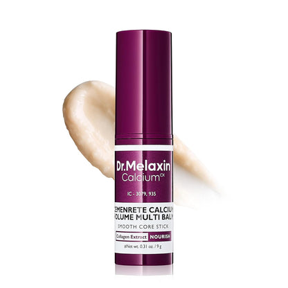 Dr.Melaxin Dr.Melaxin Collagen Multi Balm Stick – Korean Skincare Wrinkle Repair Balm with Calcium & Adenosine for Eyes, Neck & Face, Firming Treatment for Sagging Skin, 0.31 oz