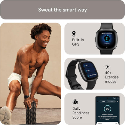 Fitbit Fitbit Versa 4 Smartwatch – Daily Readiness, 40+ Exercise Modes, GPS & Advanced Health Tracking