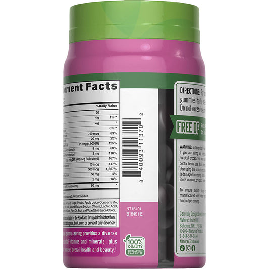 Nature’s Truth® Women’s Multivitamin + Collagen Gummies — 70 Count, Hair, Skin & Immune Support