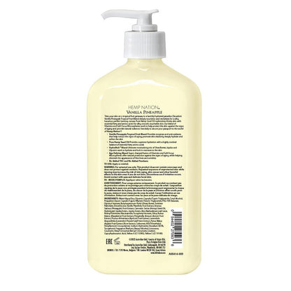 Australian Gold® Hemp Nation® Vanilla Pineapple Moisturizing Lotion — 18 oz, Hydrating Body Care