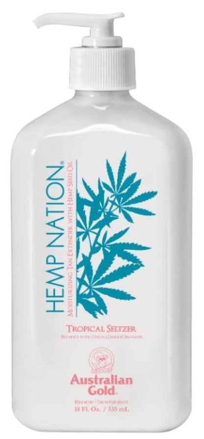 Australian Gold® Hemp Nation® Tropical Seltzer Body Lotion — 18 oz, Tan Extending Moisturizer