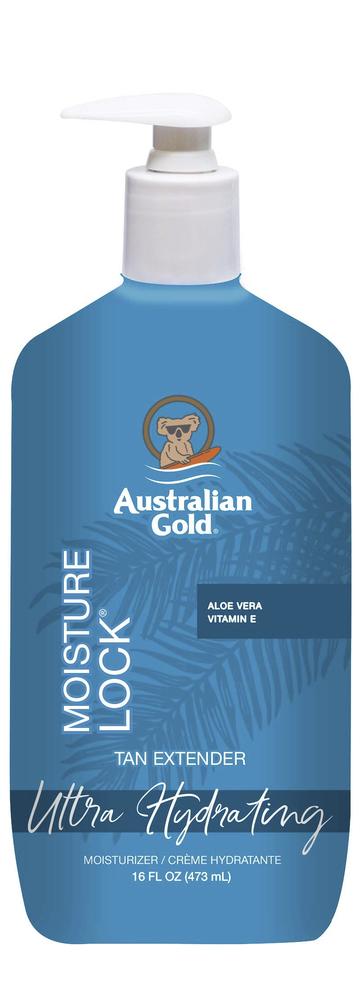 Australian Gold® Moisture Lock® Tan Extender Body Lotion — 16 oz, Hydration & Tan Maintenance