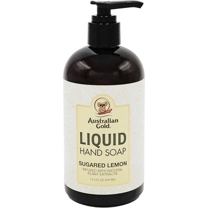 Australian Gold® Seaside Retreat Sugared Lemon Hand Soap — 11.5 oz, Gentle Cleansing & Refreshing Scent