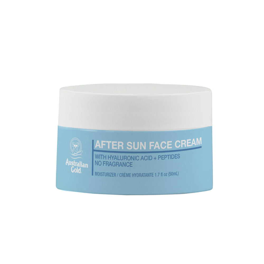 Australian Gold® After Sun Facial Cream — 1.7 oz, Cooling & Moisturizing Skin Recovery Care