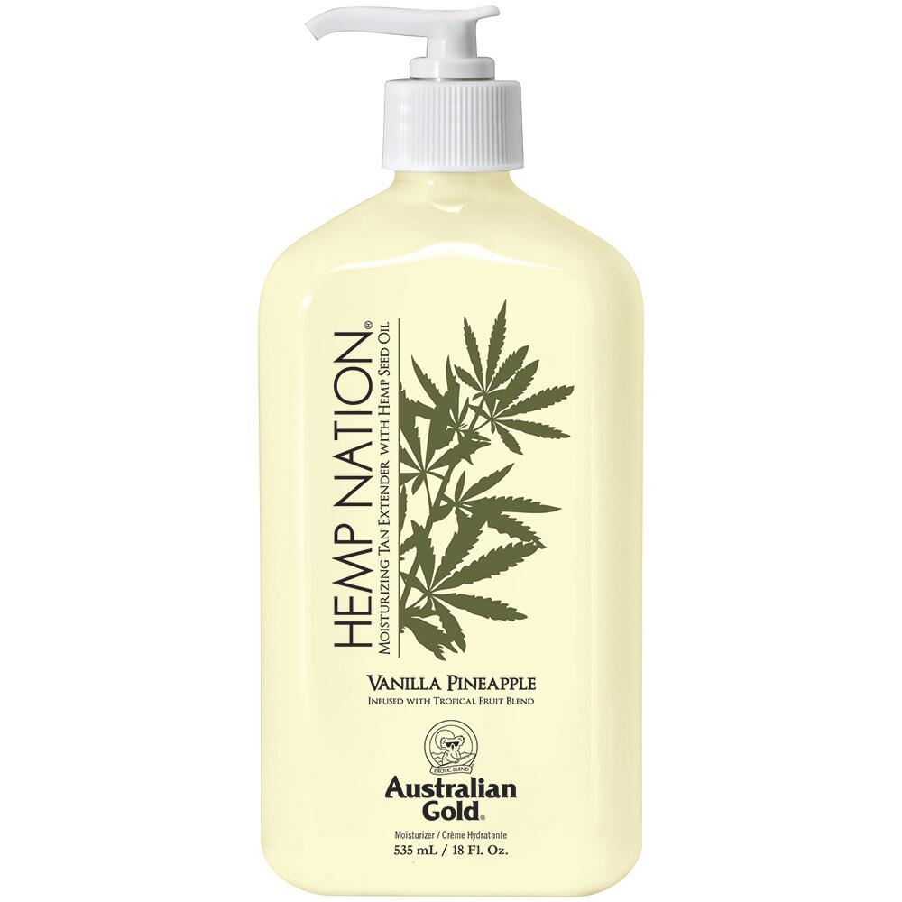 Australian Gold® Hemp Nation® Vanilla Pineapple Moisturizing Lotion — 18 oz, Hydrating Body Care