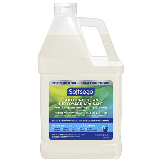 Softsoap® Aloe Vera Hand Soap Refill — 1 Gallon of Soothing Moisture