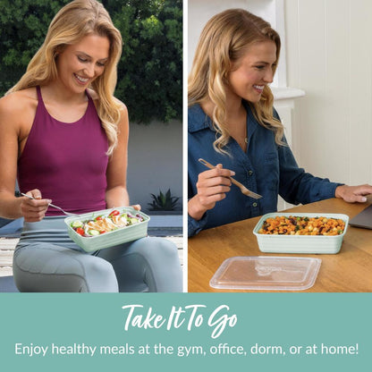"Bentgo® Prep 20-Piece 1-Compartment Plastic Food Storage Container Set"