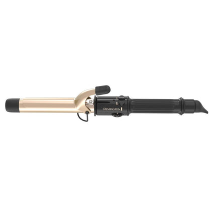 Remington® 1" Clipped Ceramic Curling Iron — Frizz Control & Long-Lasting Curls