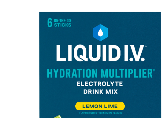 Liquid I.V.® Hydration Multiplier® Powdered Electrolyte Drink Mix — Lemon Lime, 6 Count