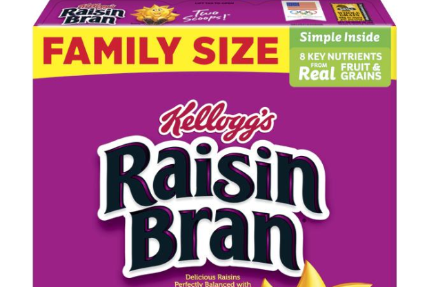 Kellogg’s® Raisin Bran® Cereal — Family Size, Fiber-Rich & Nutritious, 24 oz