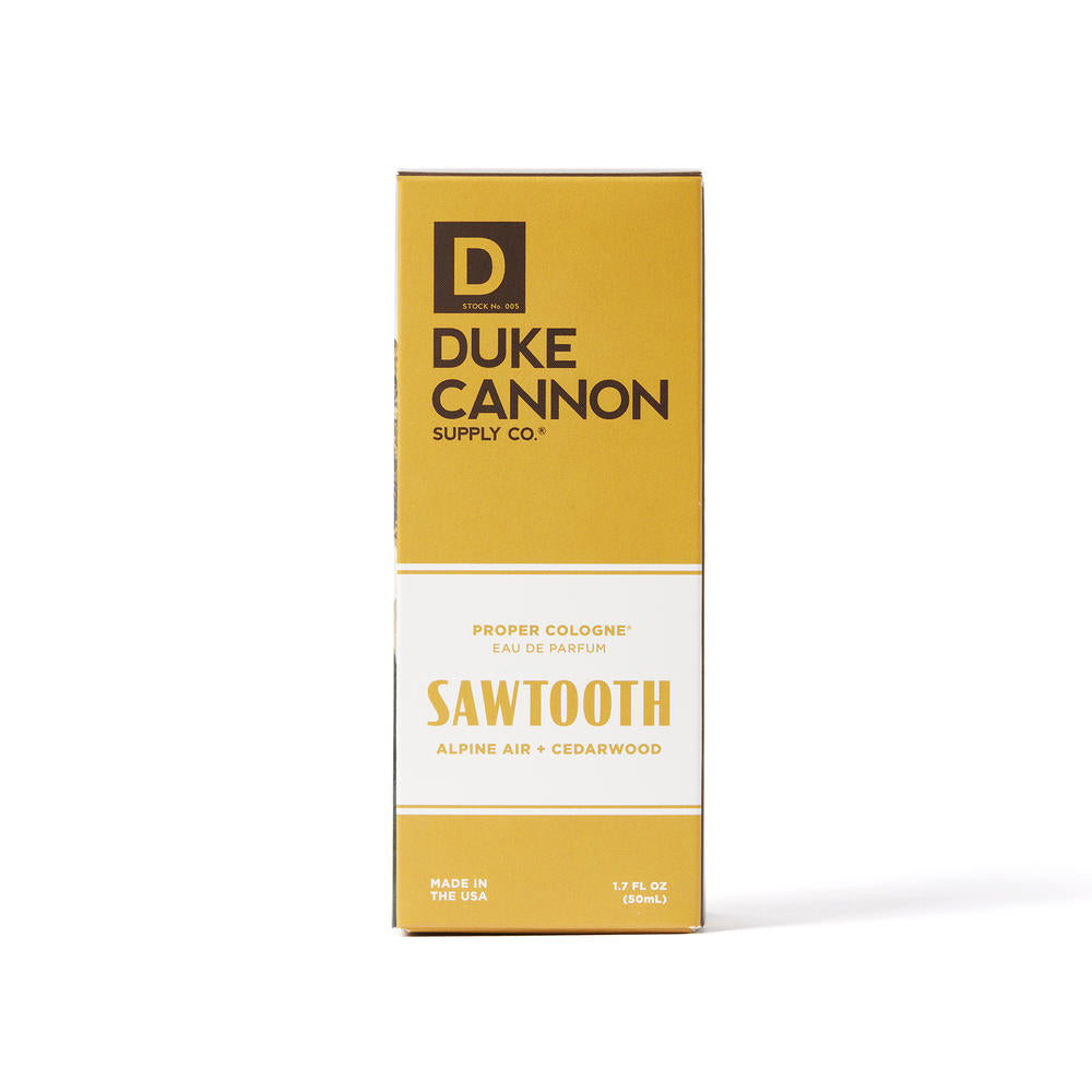 Duke Cannon® Sawtooth Eau de Parfum — 1.7 oz, Long-Lasting Masculine Fragrance