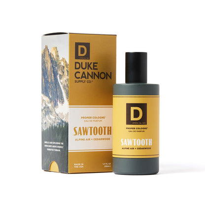 Duke Cannon® Sawtooth Eau de Parfum — 1.7 oz, Long-Lasting Masculine Fragrance