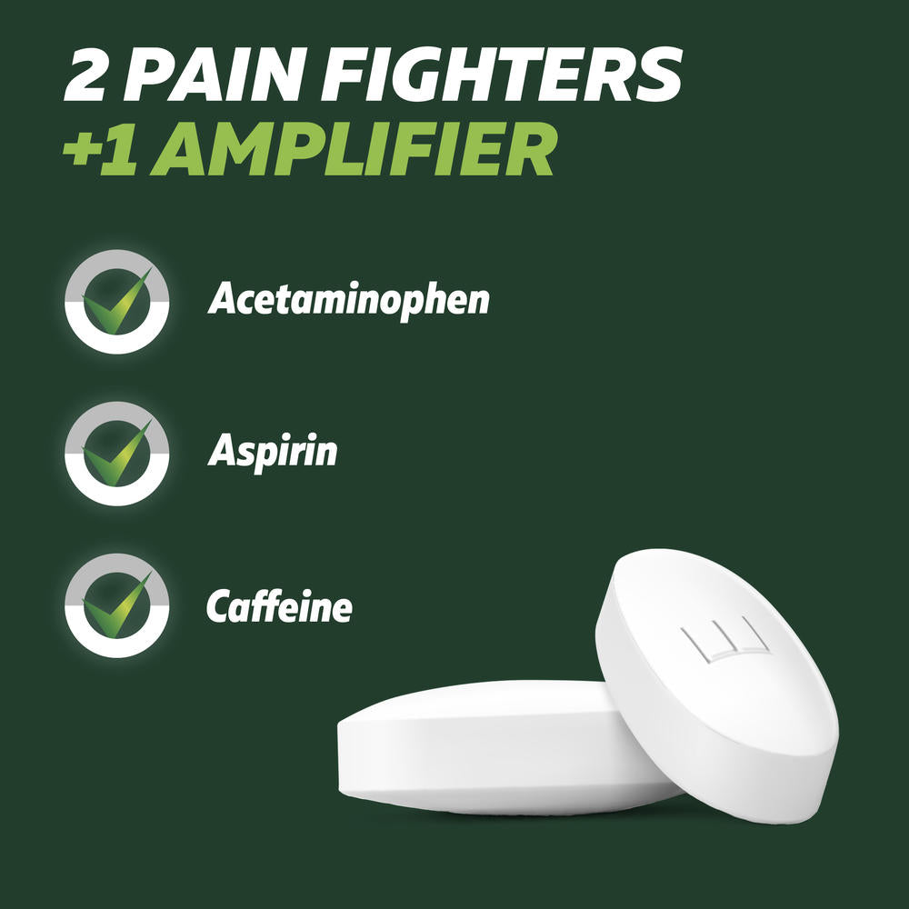 Excedrin Extra Strength Caplets — 24 Count, Pain Reliever for Headaches, Migraines & Body Aches