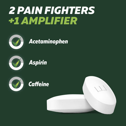 Excedrin Extra Strength Caplets — 24 Count, Pain Reliever for Headaches, Migraines & Body Aches