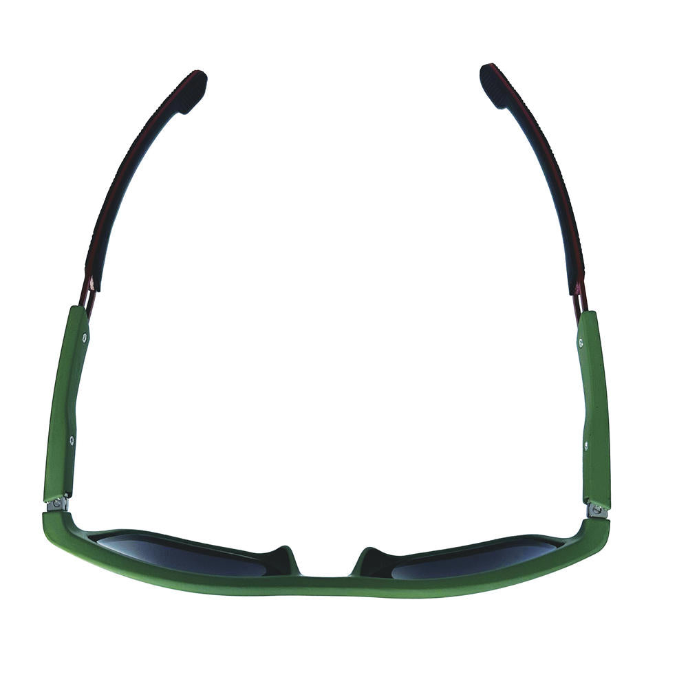 Australian Gold® Everest Matte Fern Green Wayfarer Sunglasses — Classic Stylish Fit