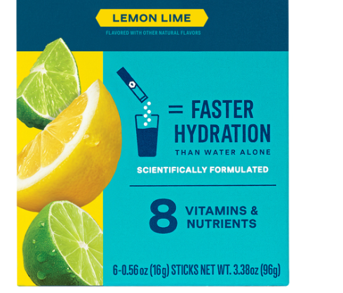 Liquid I.V.® Hydration Multiplier® Powdered Electrolyte Drink Mix — Lemon Lime, 6 Count