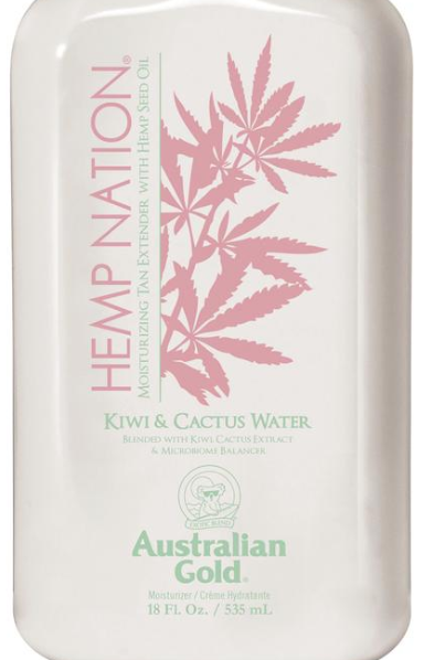 Australian Gold® Hemp Nation® Kiwi & Cactus Water Tan Extender Lotion — 18 oz
