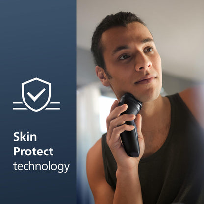 Philips Norelco™ Series 2400 Wet & Dry Electric Shaver — Rechargeable Rotary Razor for Men