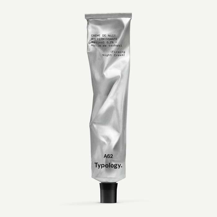 A62 Firming Night Cream – Retinol & Tsubaki Oil Renewal Treatment for Smoother, Firmer-Looking Skin, 50 mL