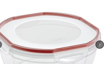 "Sterilite® 4.7-Quart Plastic Food Storage Bowl"
