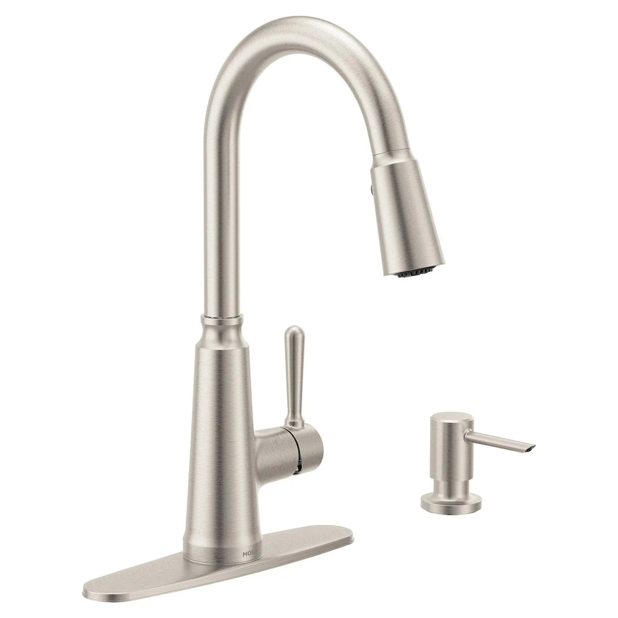 Moen Trew Spot Resist Stainless Steel Single-Handle Pull-Down Kitchen Faucet