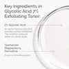 The Ordinary Glycolic Acid 7% Toning Solution for Smoother, Brighter Skin