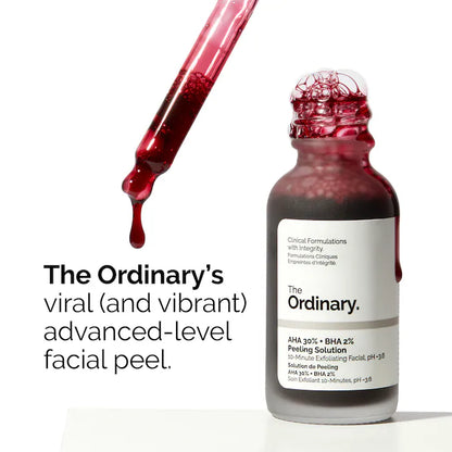 The Ordinary  AHA 30% + BHA 2% Exfoliating Peeling Solution