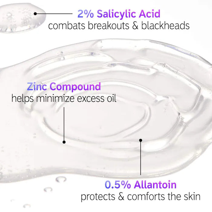 The INKEY List  Salicylic Acid Acne + Blackhead Cleanser
