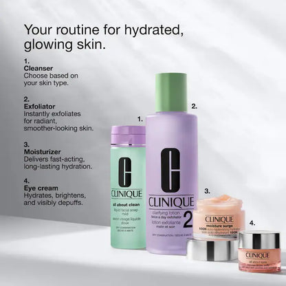 CLINIQUE  Mini Moisture Surge™ 100H Auto-Replenishing Hydrator Gel-Cream Moisturizer with Hyaluronic Acid