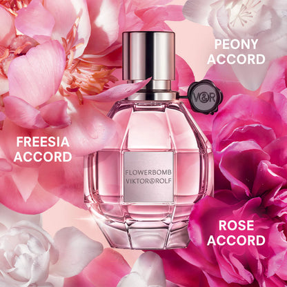 Viktor & Rolf Flowerbomb Eau de Parfum — Jasmine, Vanilla & Patchouli Floral Fragrance