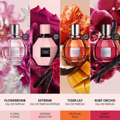 Viktor & Rolf Flowerbomb Eau de Parfum — Jasmine, Vanilla & Patchouli Floral Fragrance