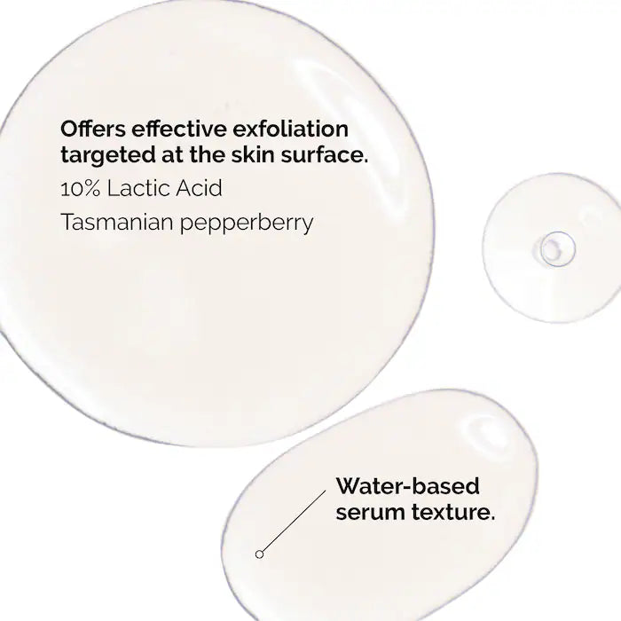 The Ordinary  Lactic Acid 10% + HA 2% Exfoliating Serum