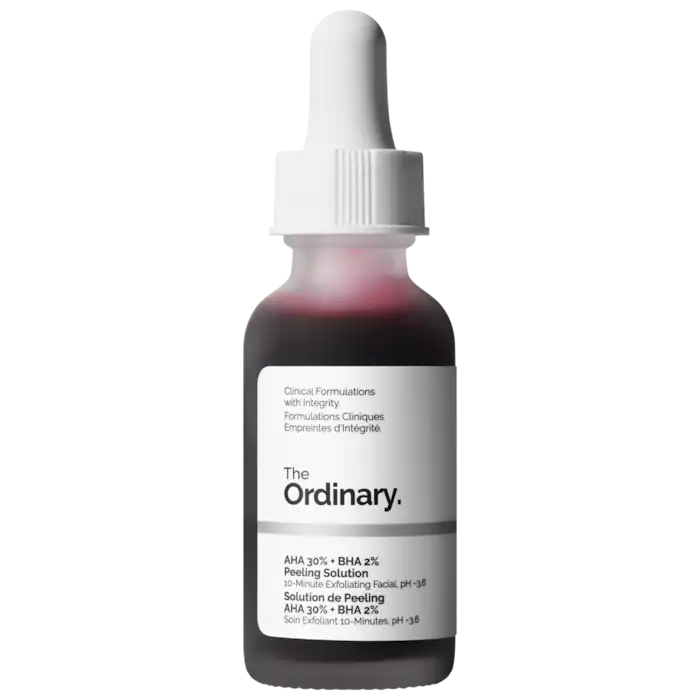 The Ordinary  AHA 30% + BHA 2% Exfoliating Peeling Solution