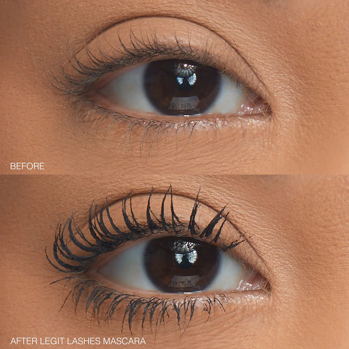 HUDA BEAUTY  Mini LEGIT LASHES Double-Ended Volumizing and Lengthening Mascara