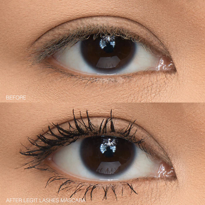 HUDA BEAUTY  Mini LEGIT LASHES Double-Ended Volumizing and Lengthening Mascara