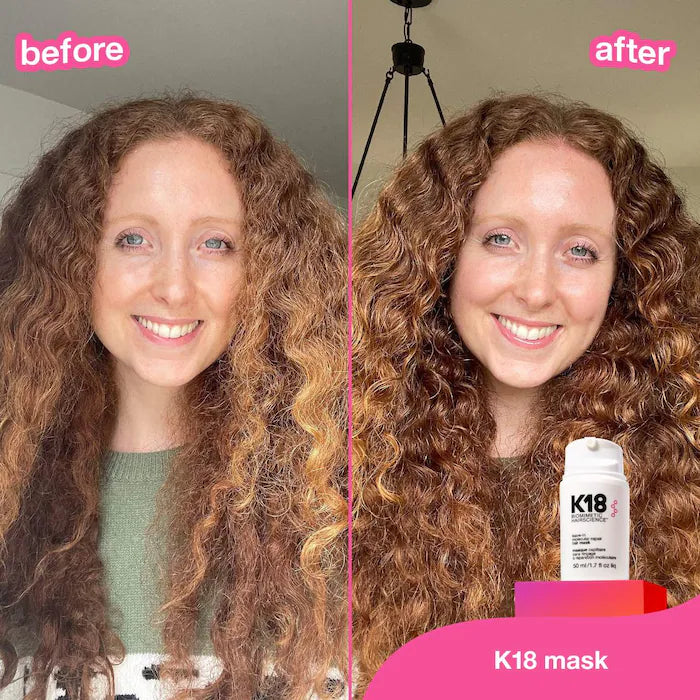 K18 Biomimetic Hairscience  Mini Leave-In Molecular Repair Hair Mask