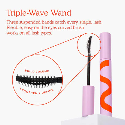Tower 28 Beauty  MakeWaves Lengthening + Volumizing Mascara