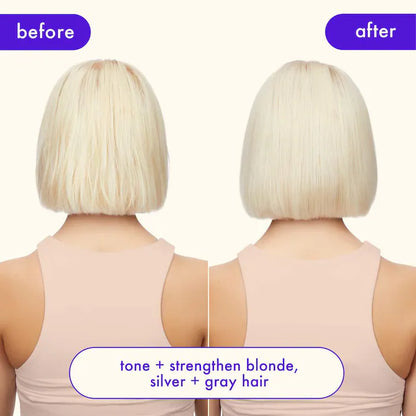 amika  Bust Your Brass Cool Blonde Strength Repair Shampoo