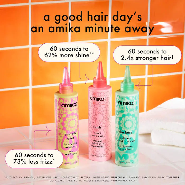 amika  Flash Instant Shine Hair Gloss Mask