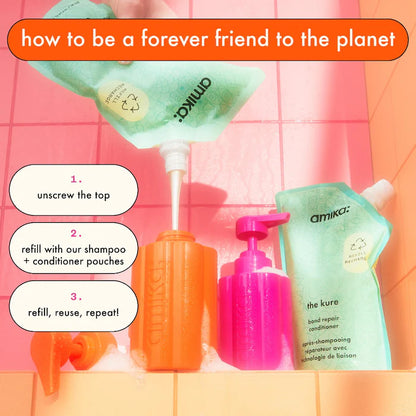 amika  Refillable Conditioner Bottle