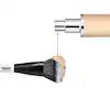 MAKEUP BY MARIO F4 Dual-Ended Foundation & Face Brush – Multi-Use Makeup Brush for Seamless Blending & Smooth Coverage