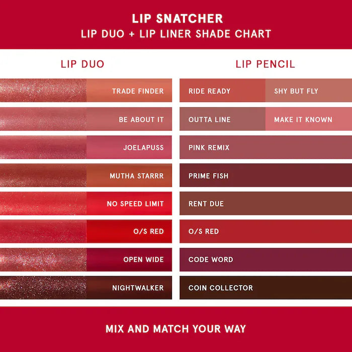 ONE/SIZE by Patrick Starrr  Lip Snatcher Waterproof Precision Lip Liner