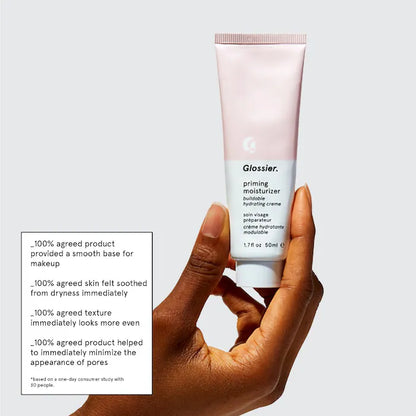 Glossier  Priming Moisturizer Lightweight Buildable Face Cream