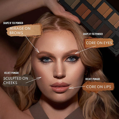 Danessa Myricks Beauty  Groundwork: Defining Neutrals - Palette For Eyes, Brows, Face & Lips