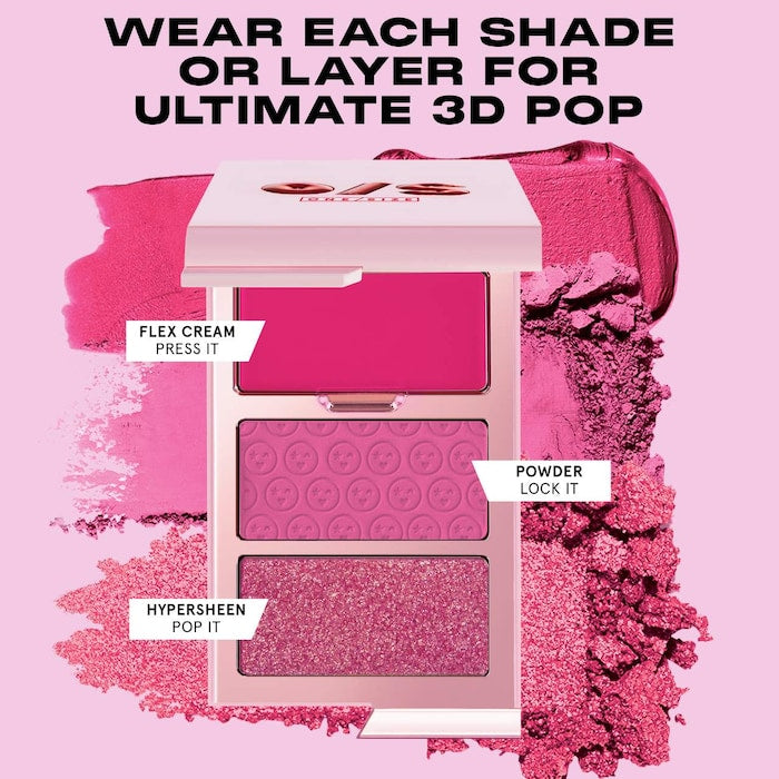 ONE/SIZE by Patrick Starrr  Cheek Clapper 3D Blush Trio Palette