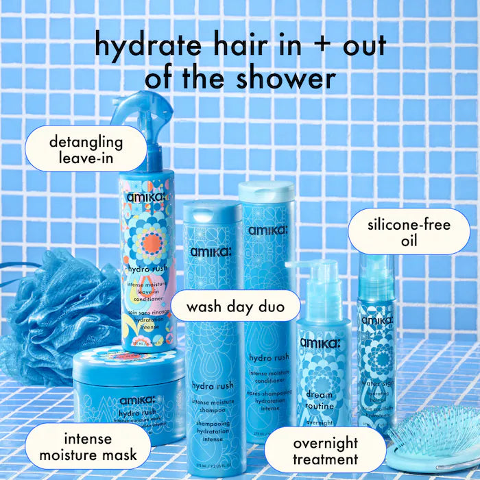 amika  Hydro Rush Intense Moisture Hair Mask with Hyaluronic Acid