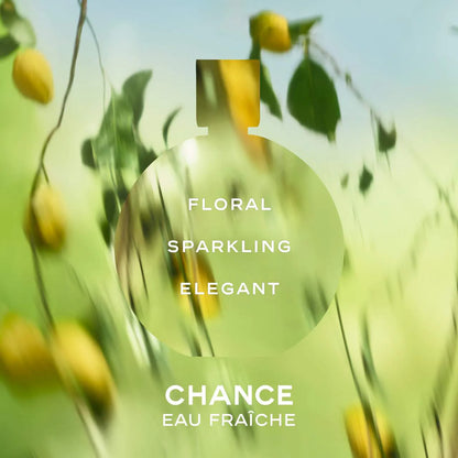 CHANEL CHANCE EAU FRAÎCHE Eau de Parfum Spray — Citrus, Jasmine & Teak Wood Scent
